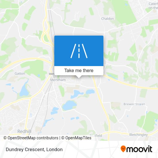 Dundrey Crescent map