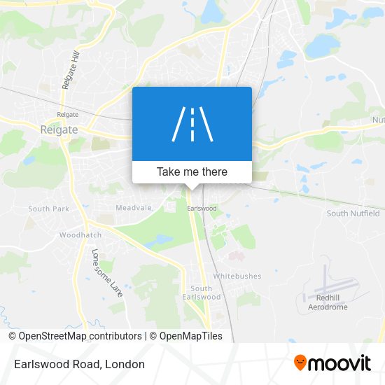 Earlswood Road map