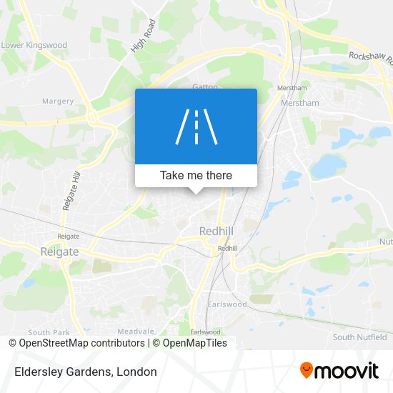 Eldersley Gardens map
