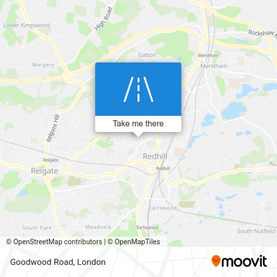 Goodwood Road map