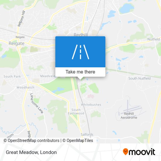 Great Meadow map