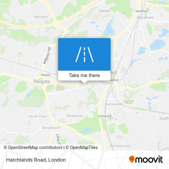 Hatchlands Road map