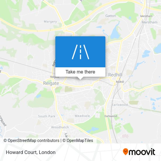 Howard Court map