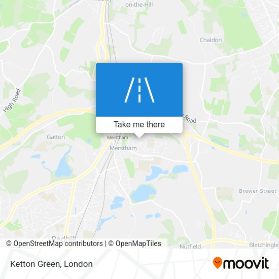 Ketton Green map