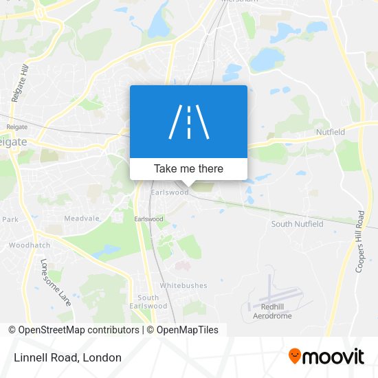 Linnell Road map