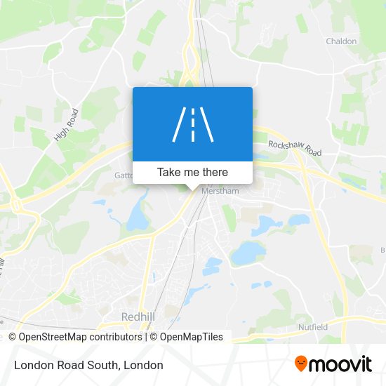 London Road South map