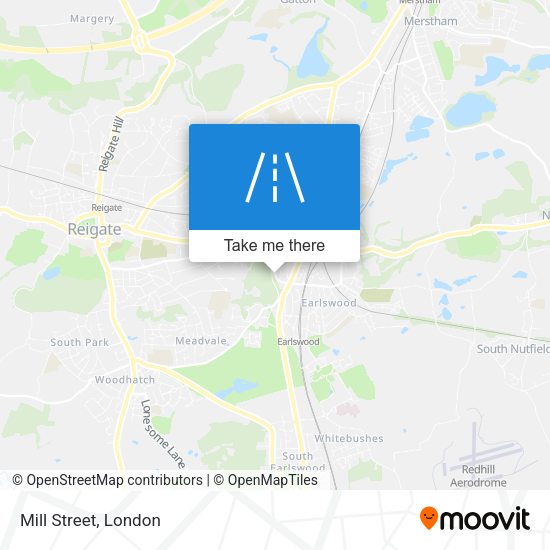 Mill Street map