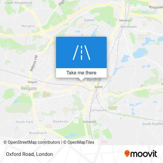 Oxford Road map