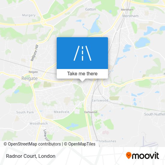 Radnor Court map