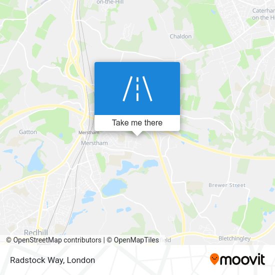 Radstock Way map