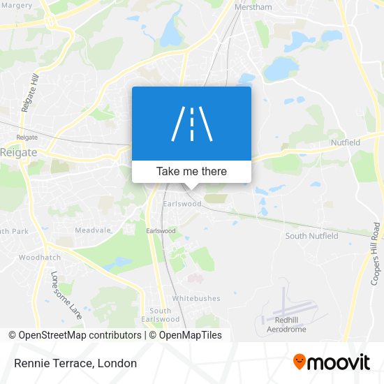 Rennie Terrace map