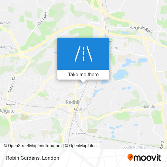 Robin Gardens map