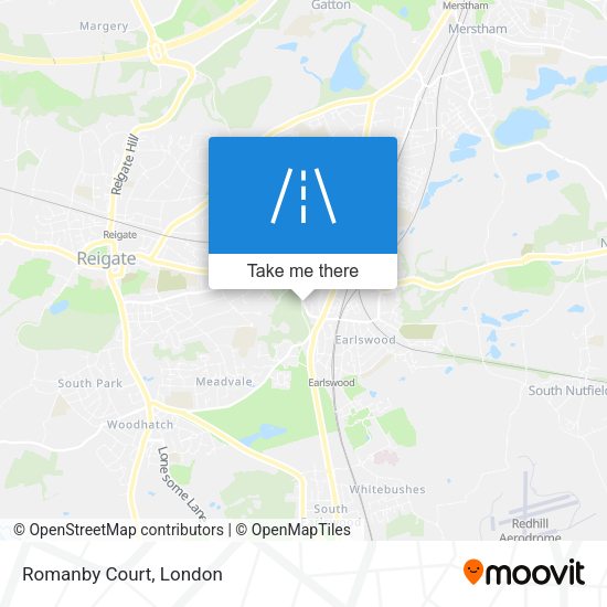 Romanby Court map