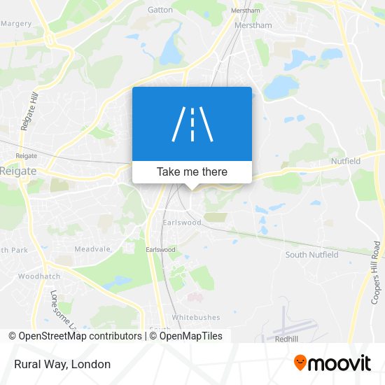 Rural Way map