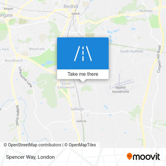 Spencer Way map