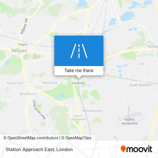 Station Approach East map