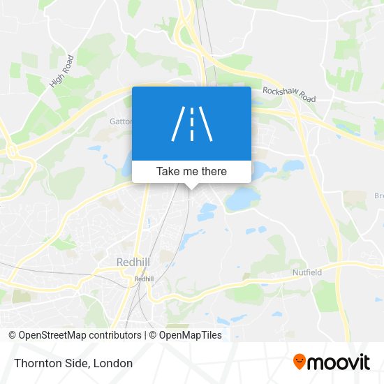 Thornton Side map