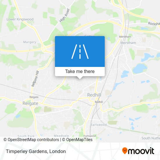 Timperley Gardens map