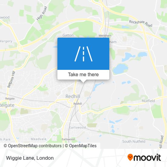 Wiggie Lane map