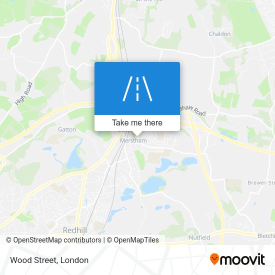 Wood Street map
