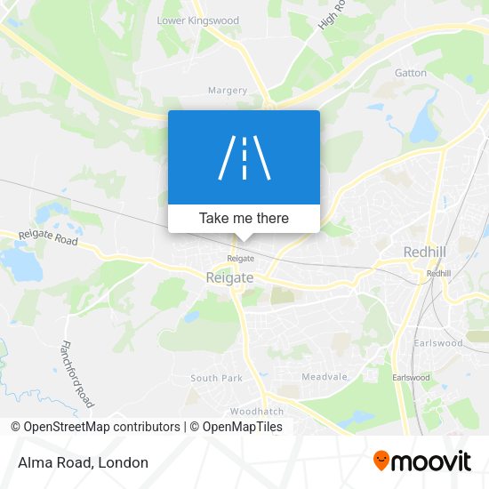 Alma Road map