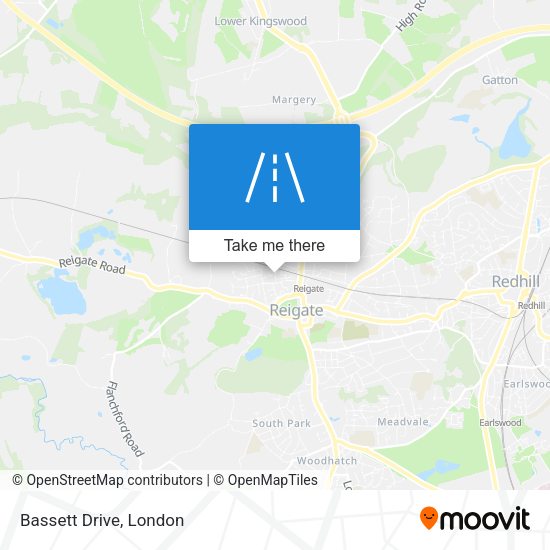 Bassett Drive map