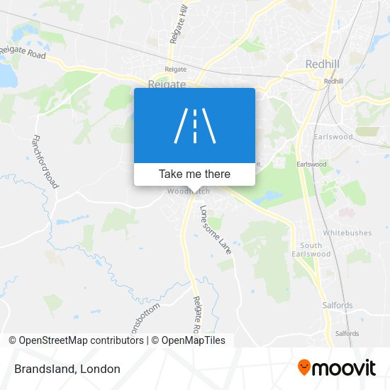 Brandsland map