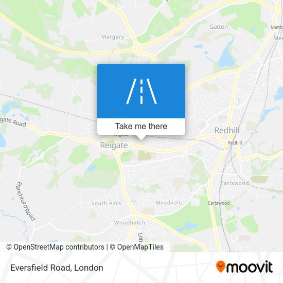 Eversfield Road map