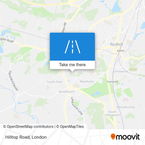 Hilltop Road map