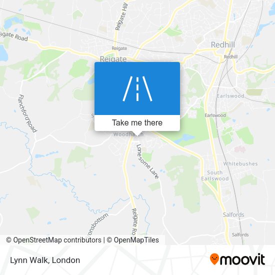 Lynn Walk map