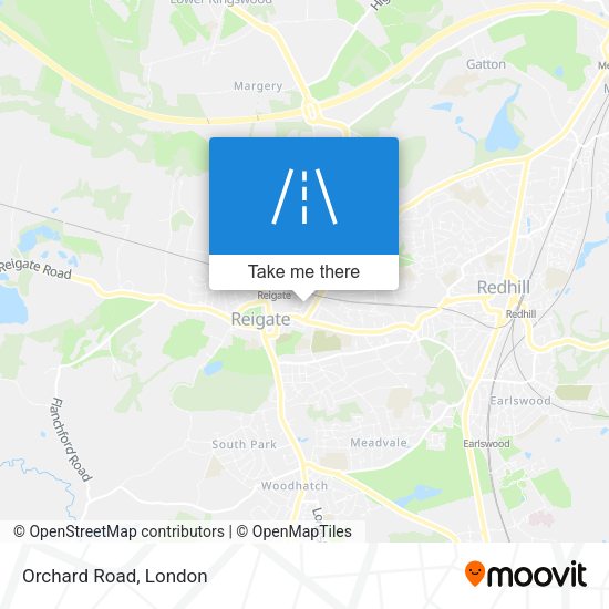 Orchard Road map