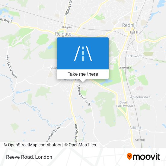 Reeve Road map