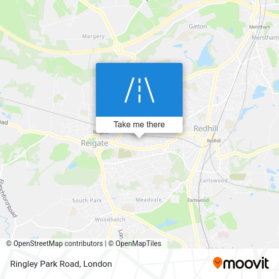 Ringley Park Road map