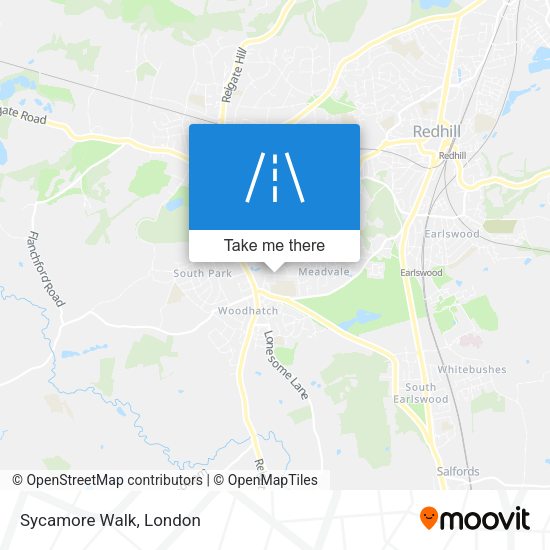 Sycamore Walk map