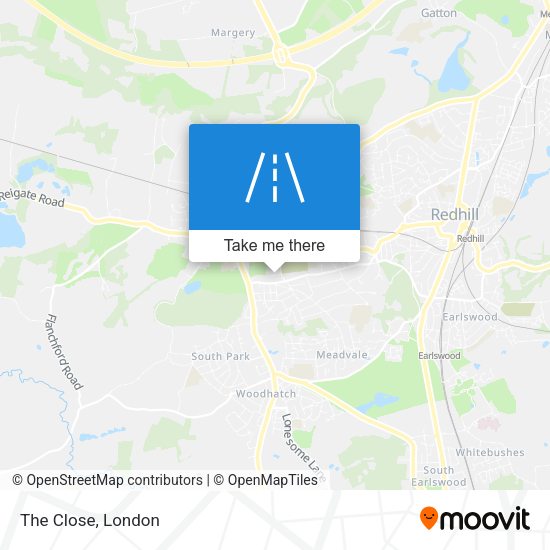 The Close map