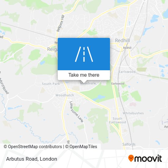 Arbutus Road map
