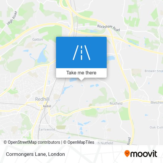 Cormongers Lane map
