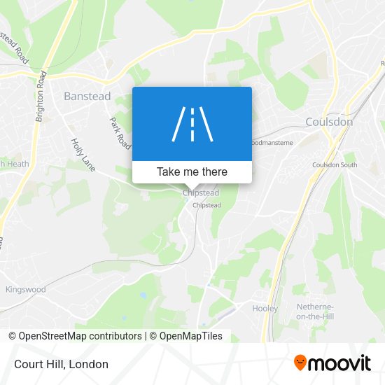 Court Hill map