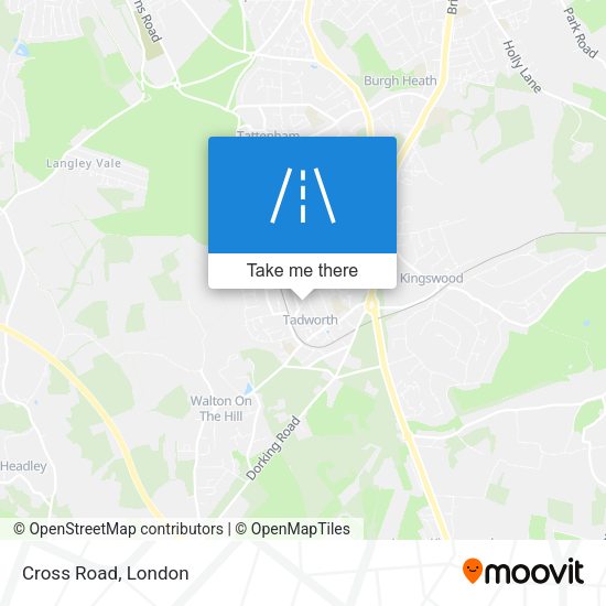 Cross Road map