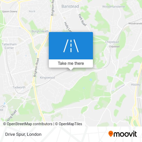 Drive Spur map