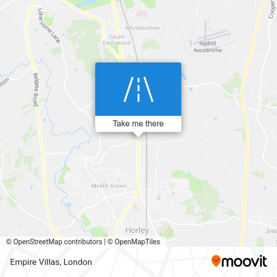 Empire Villas map