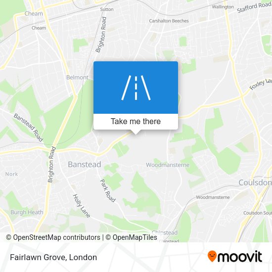 Fairlawn Grove map