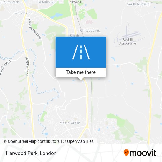 Harwood Park map