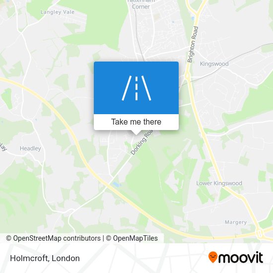 Holmcroft map