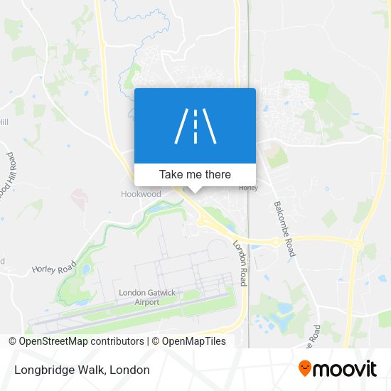 Longbridge Walk map