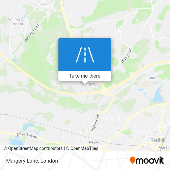 Margery Lane map