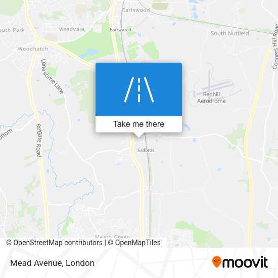 Mead Avenue map