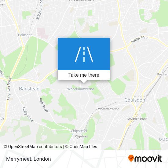 Merrymeet map