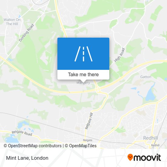 Mint Lane map