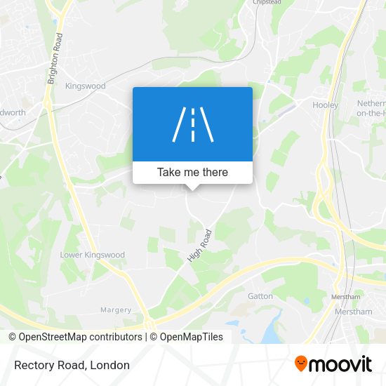 Rectory Road map